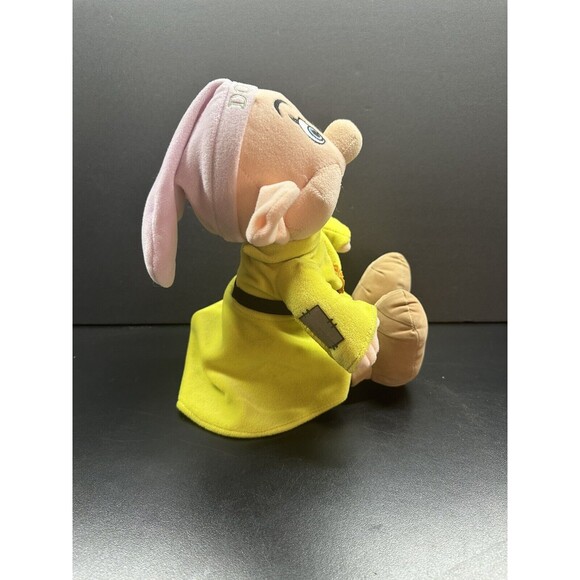Disney Store Dopey Snow White Seven Dwarfs Soft Plush Doll 11" Stuffed Toy - Picture 2 of 5